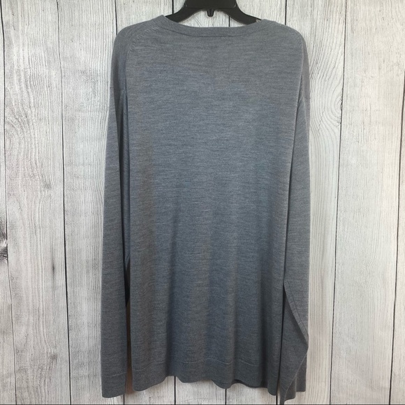 HART SCHAFFNER MARX - Men’s Wool Sweater - 2XT - Picture 4 of 9